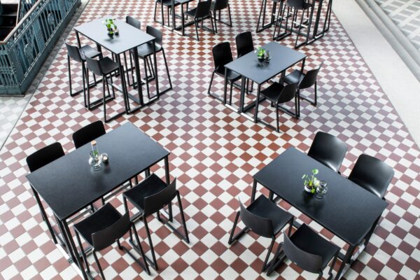 Kubo Wall black black- Kasar chair black (6) Kubo Wall black black- Kasar chair black (6)