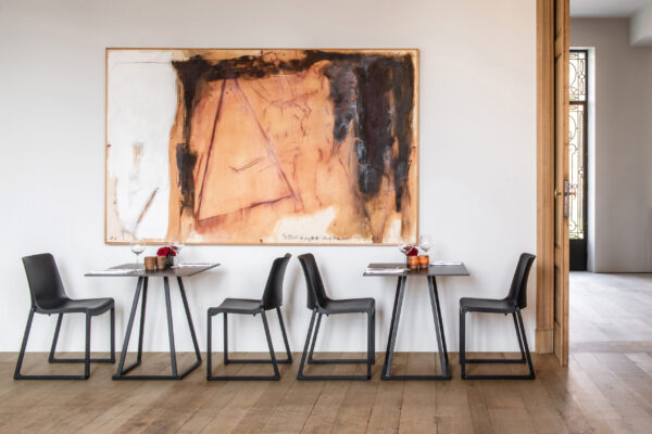 Linea Dinner - Black - LHC12.Black 7070 - Kasar chair black (2) Linea Dinner - Black - LHC12.Black 7070 - Kasar chair black (2)