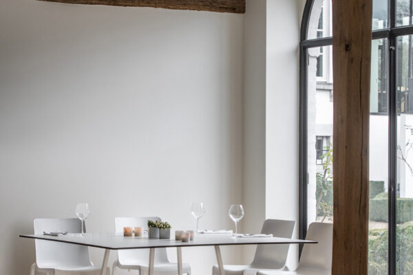 Linea Dinner XXL - Blanc - LHC12.White 1515 - Chaise Kasar blanc - copy