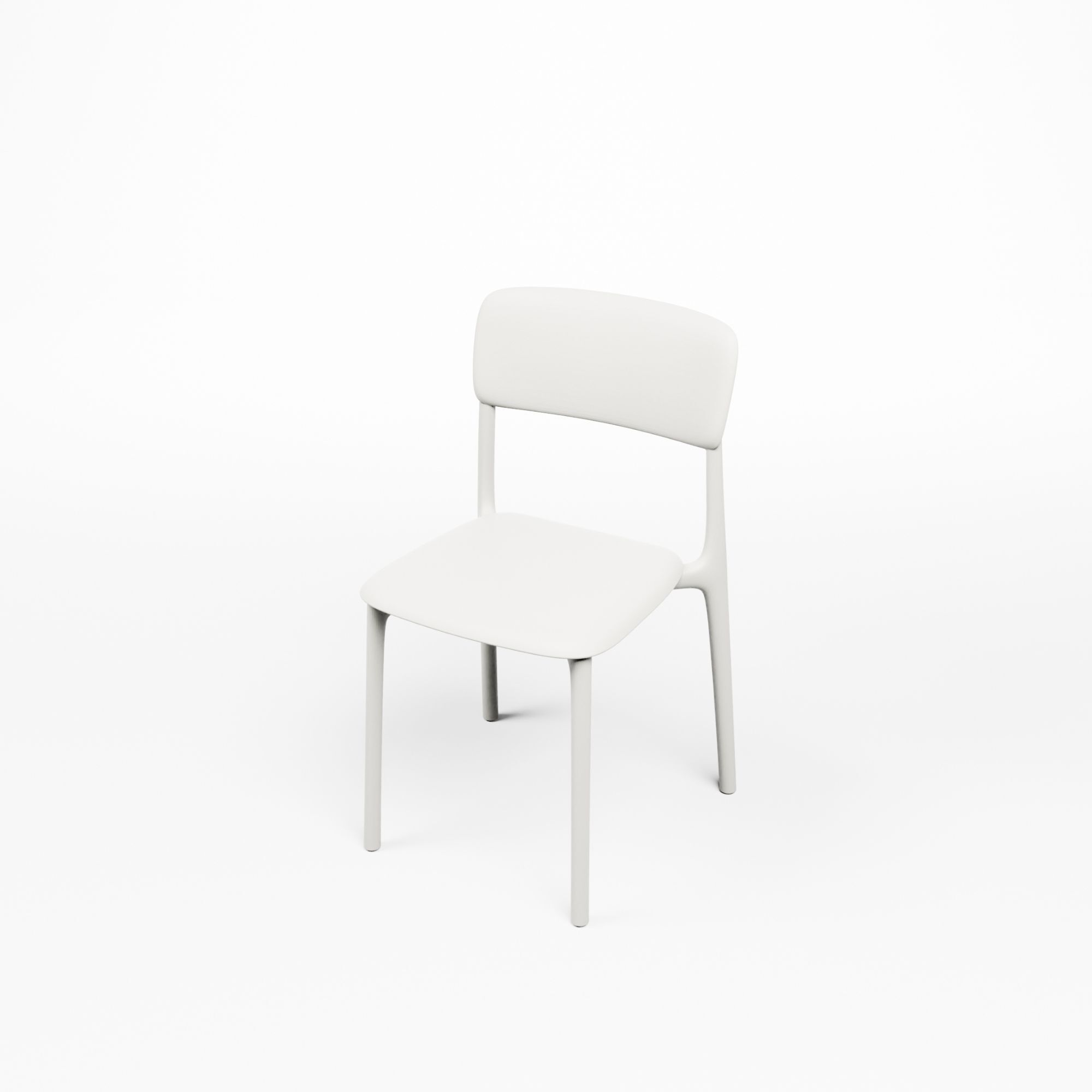 Pepper - Stack Chair - White