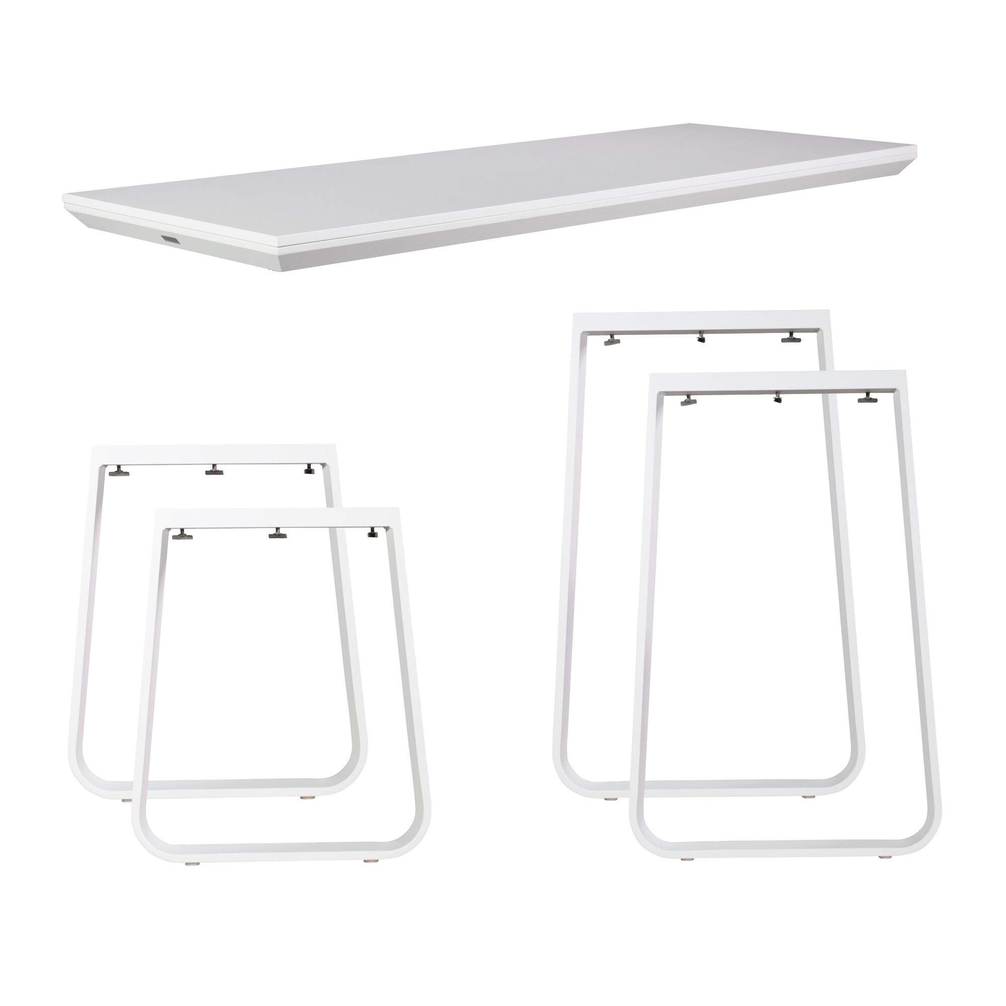 Salt Set White - Melamine White Salt Set White - Melamine White