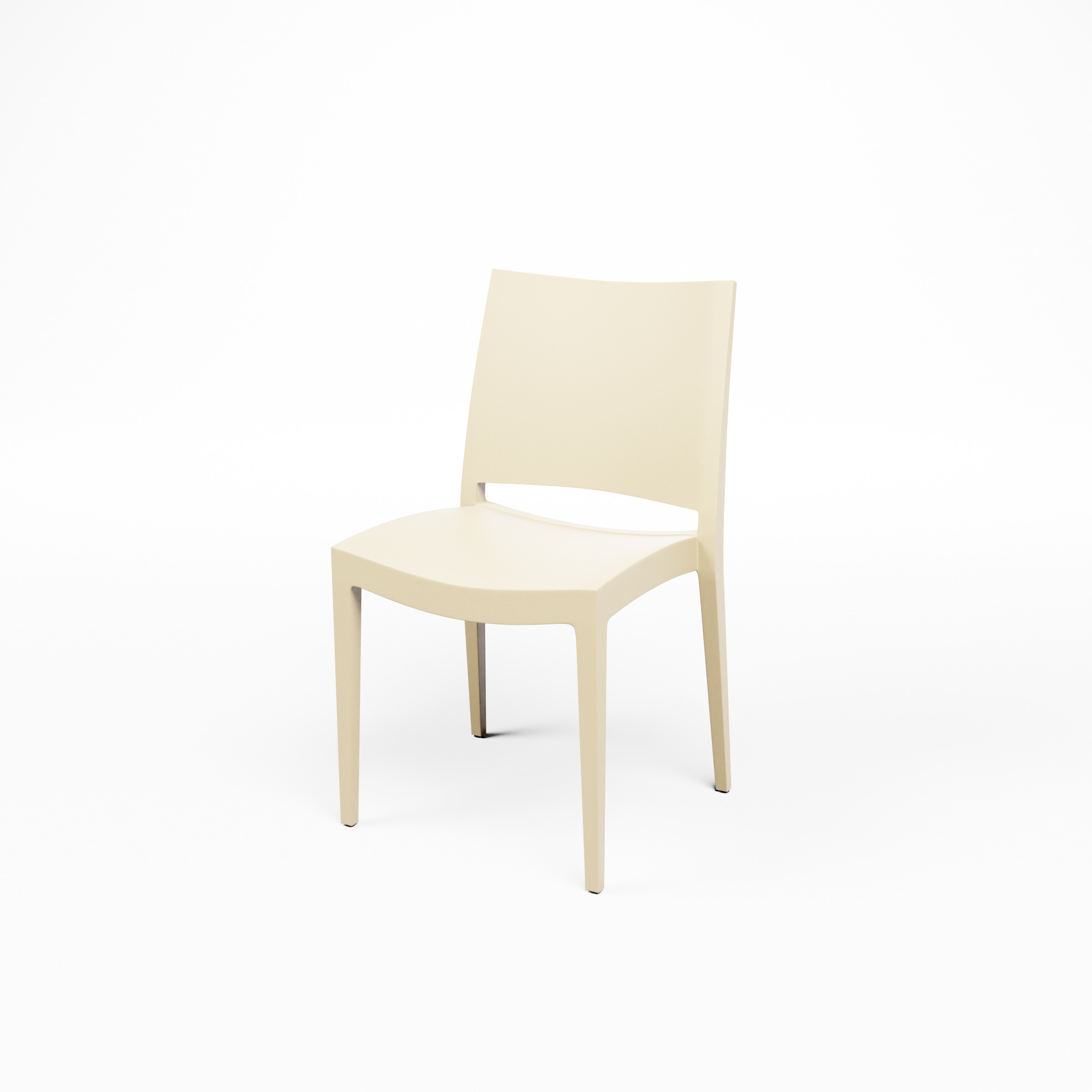 JADE CHAIR_Beige_Low view