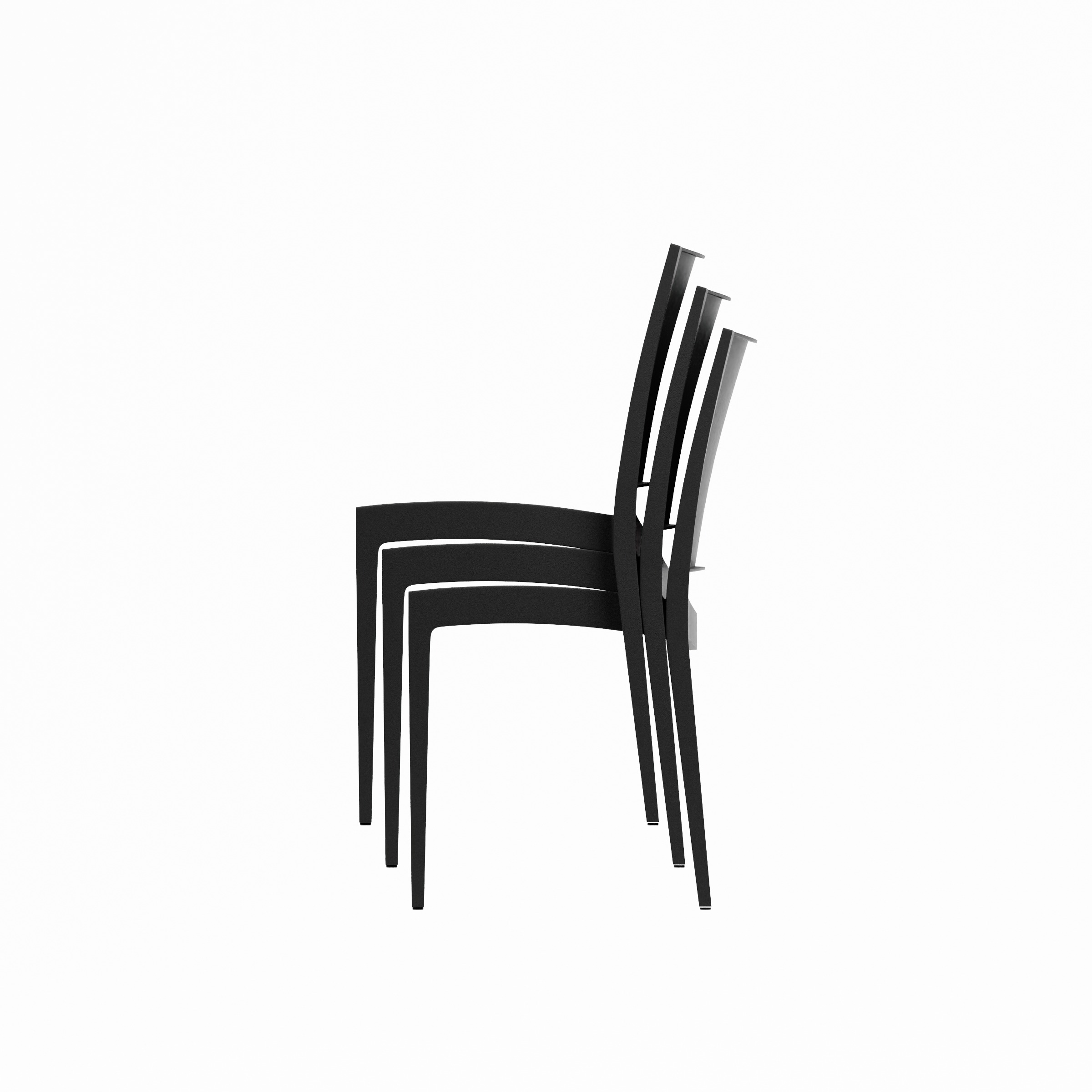 JADE CHAIR_Black_Stack 3