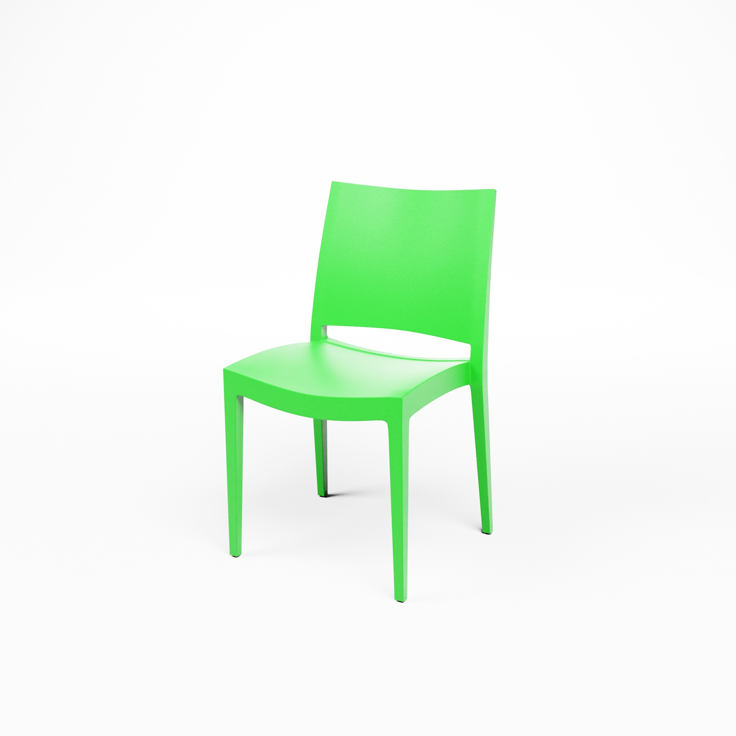 JADE CHAIR_Lime_Low view