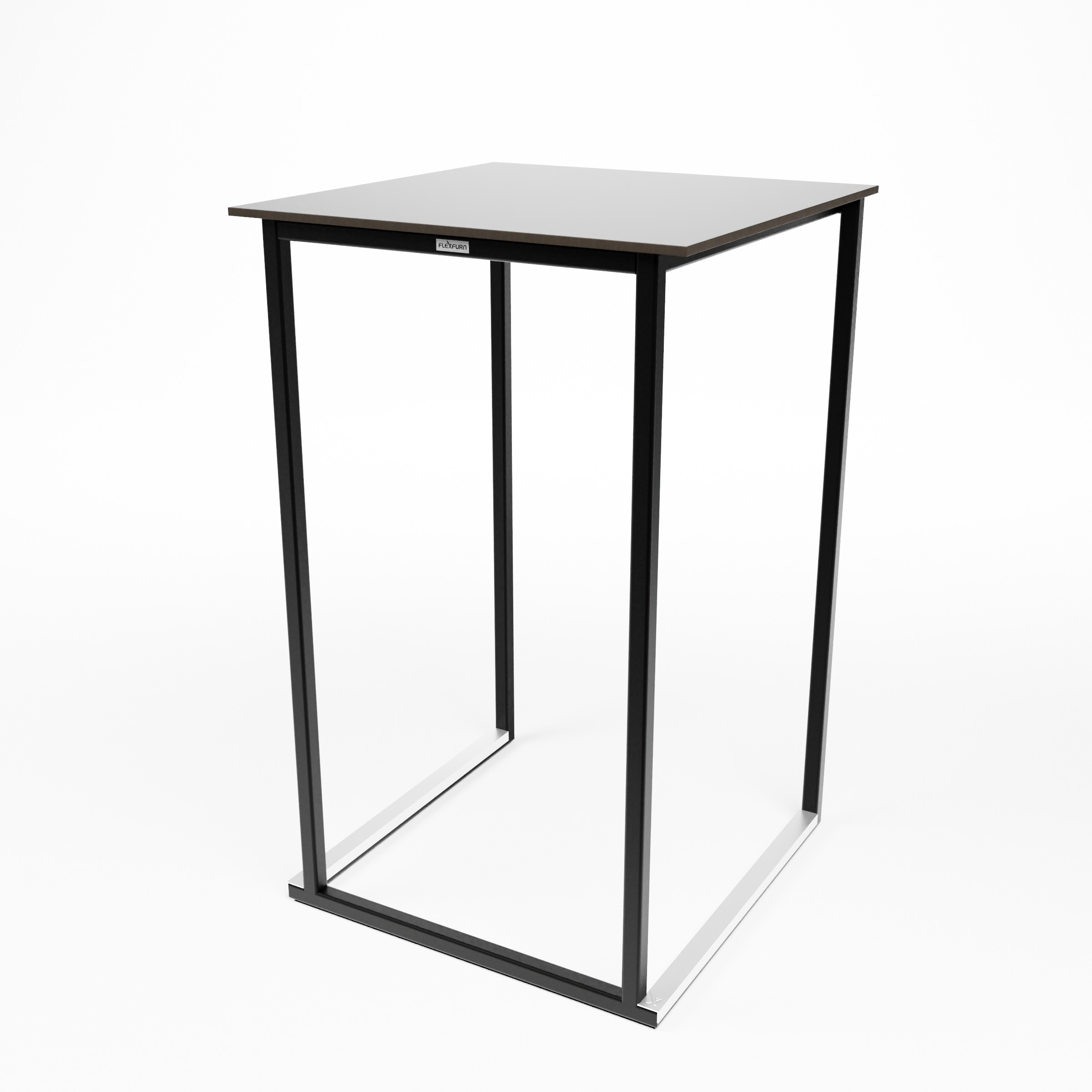 KUBO SMART PARTY_BLACK_70x70_LHC12.401 (noir)_Vue basse
