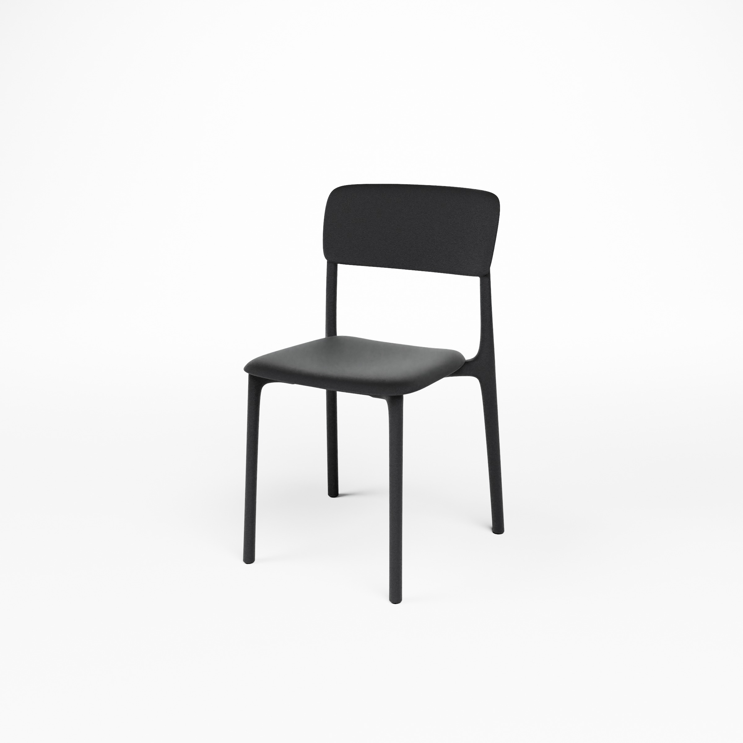 PEPPER CHAIR_BLACK_Vue basse