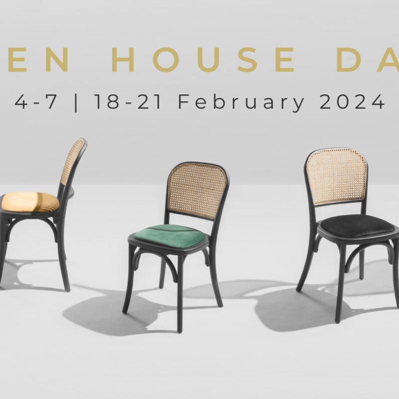 Flexfurn Open House Days 2024. Ronda stapelstoelen.