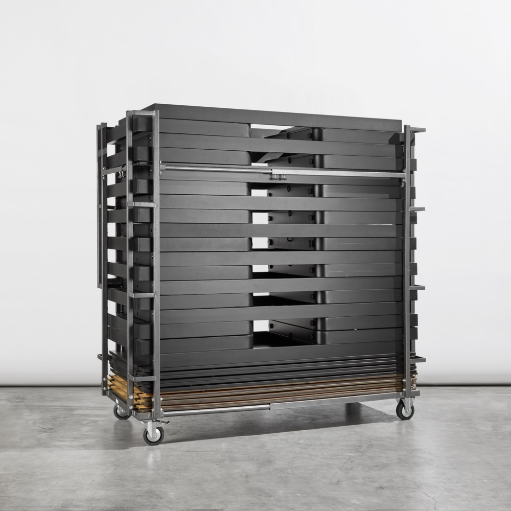 Transporter Table Transport trolley Flow dining table - Flexfurn