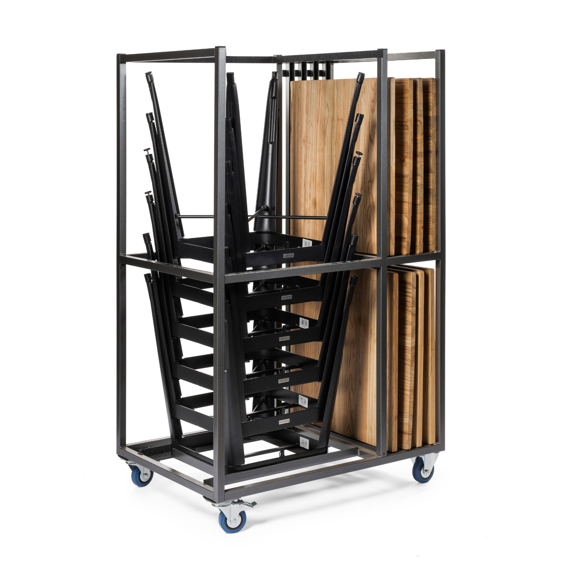 Transportkar Tolix Style tafels