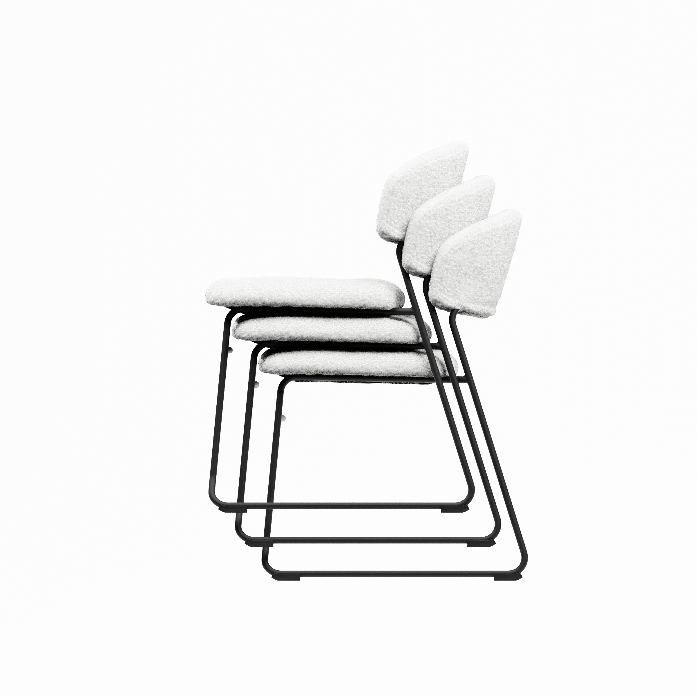 TEDDY CHAIR_WHITE_Stack 3