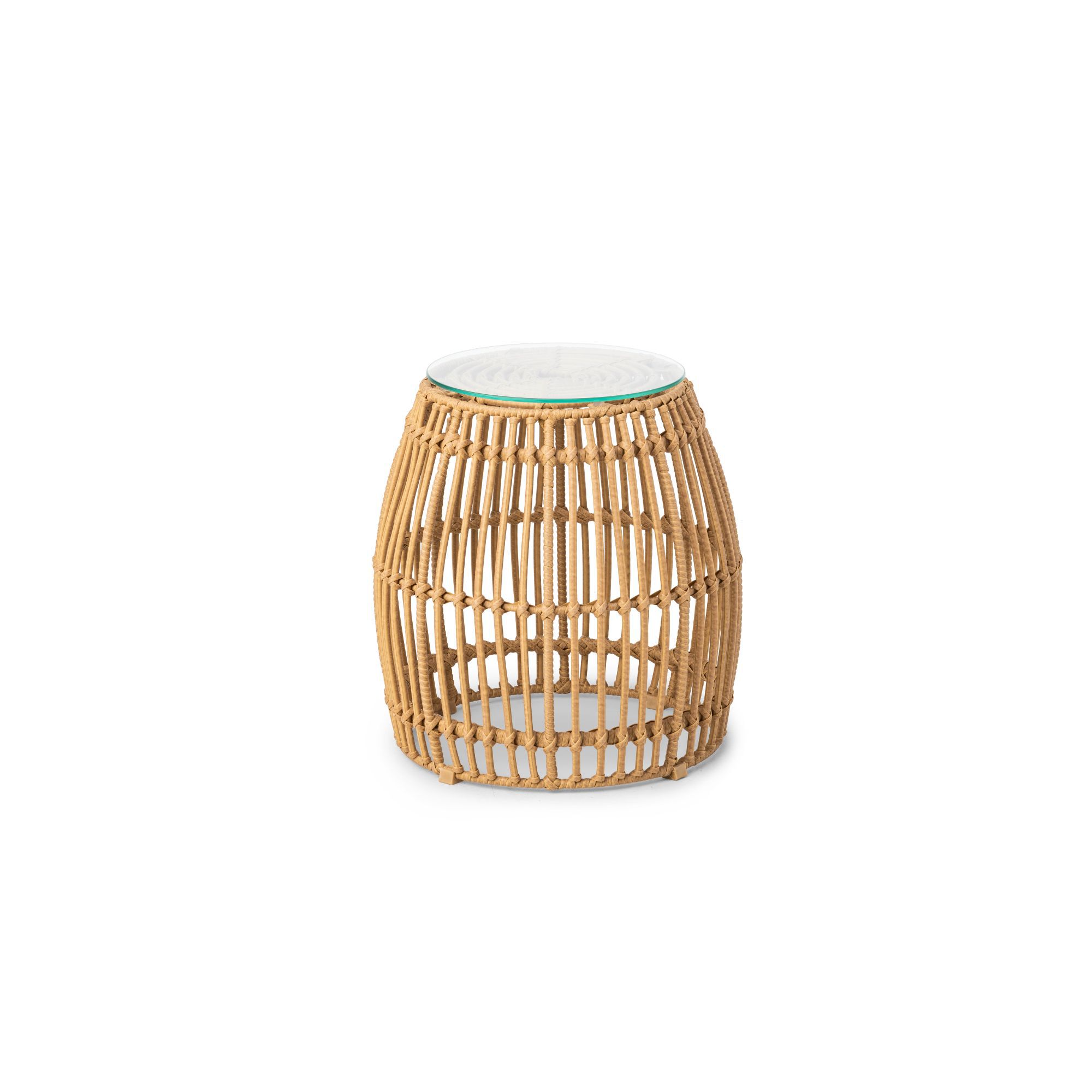 Palm Lounge - Pouf Side Beige Palm Lounge - Pouf Side Beige