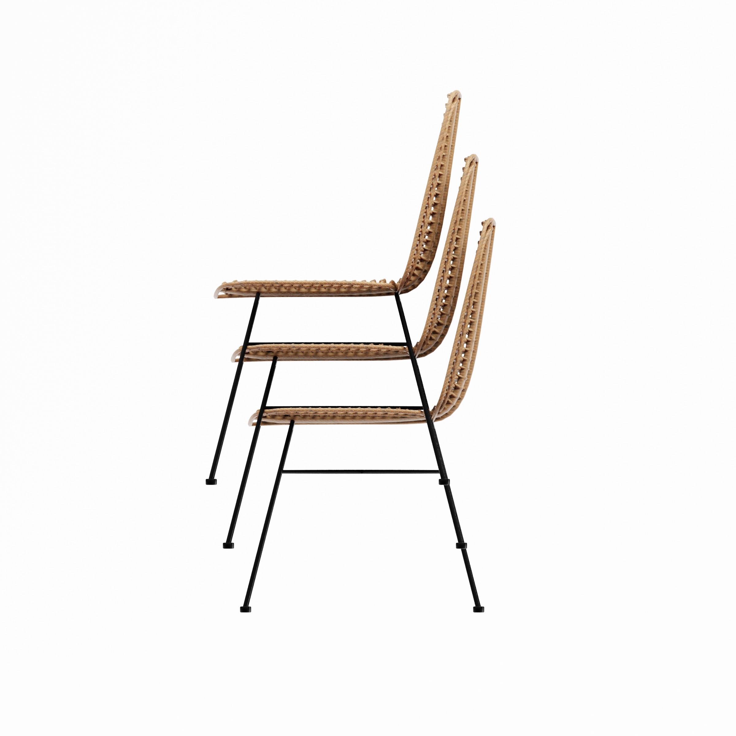 PALM_CHAIR_Black_Beige_Stack 3