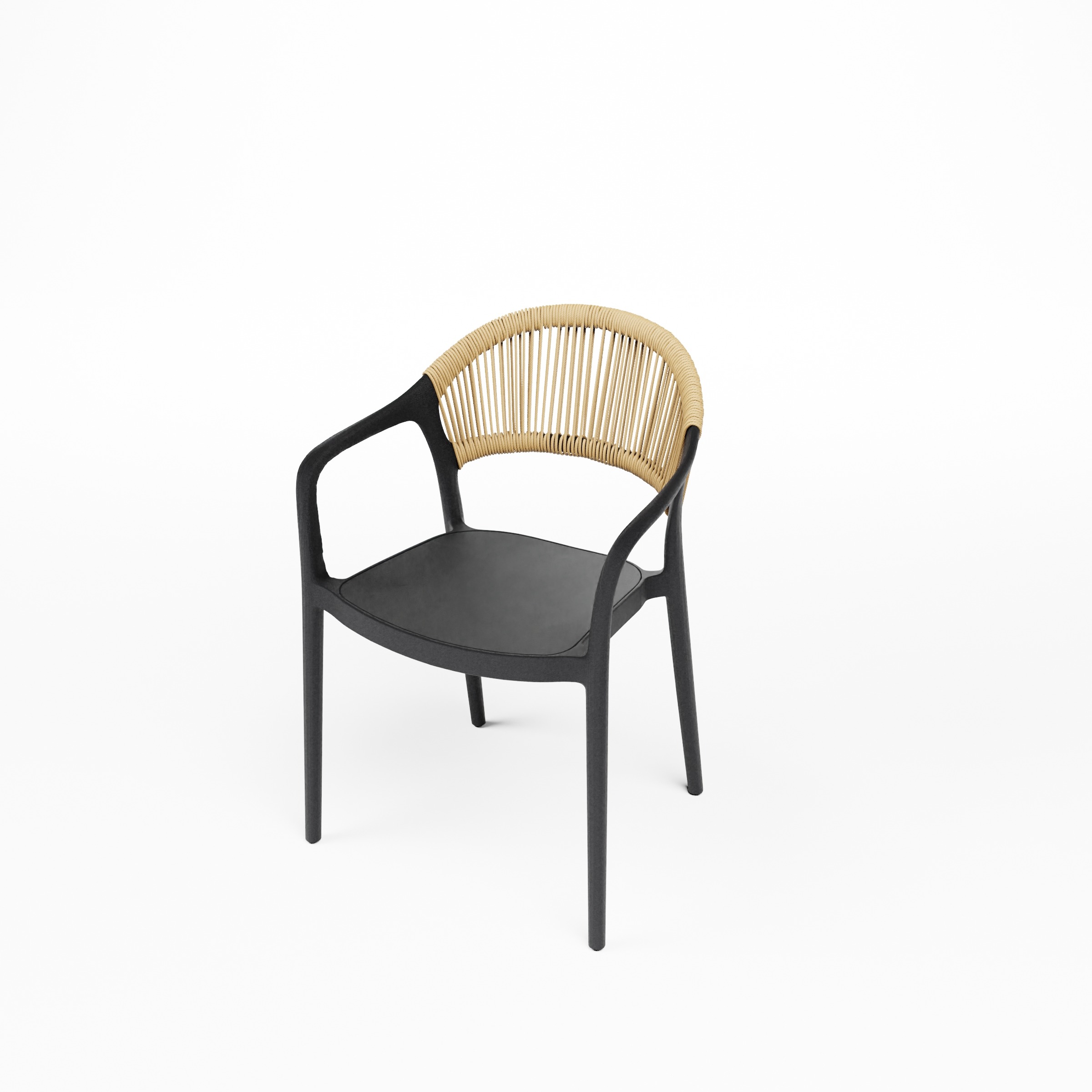 HELLEN CHAIR_BLACK_High view