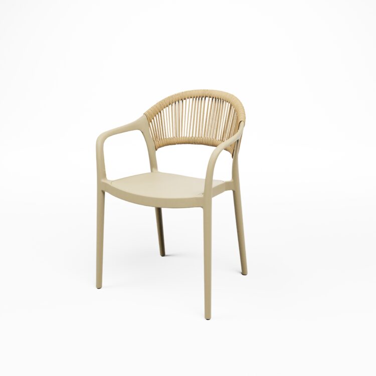 Hellen stacking chair<span> - </span>Sand