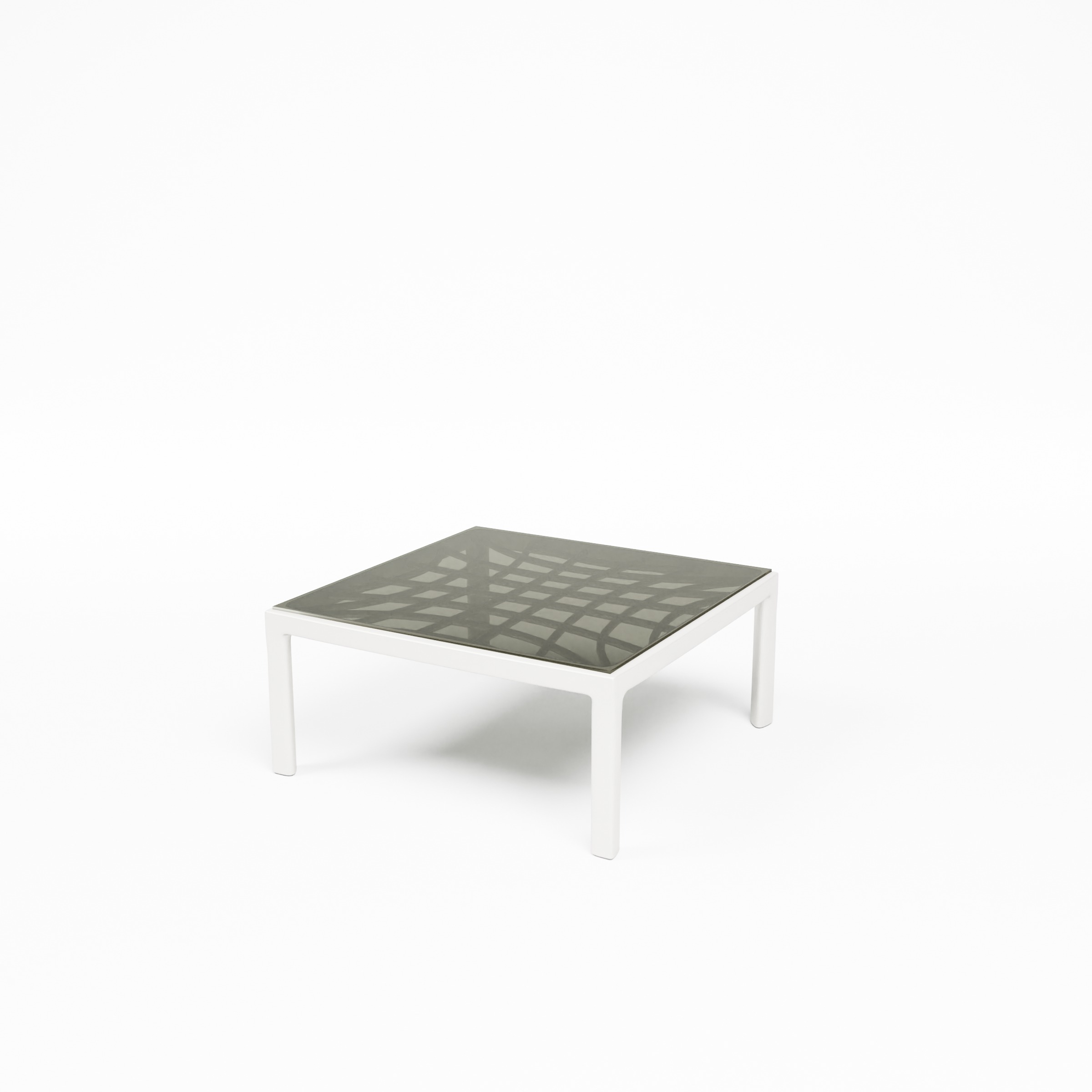 RIMINI Lounge table_WHITE_Low view