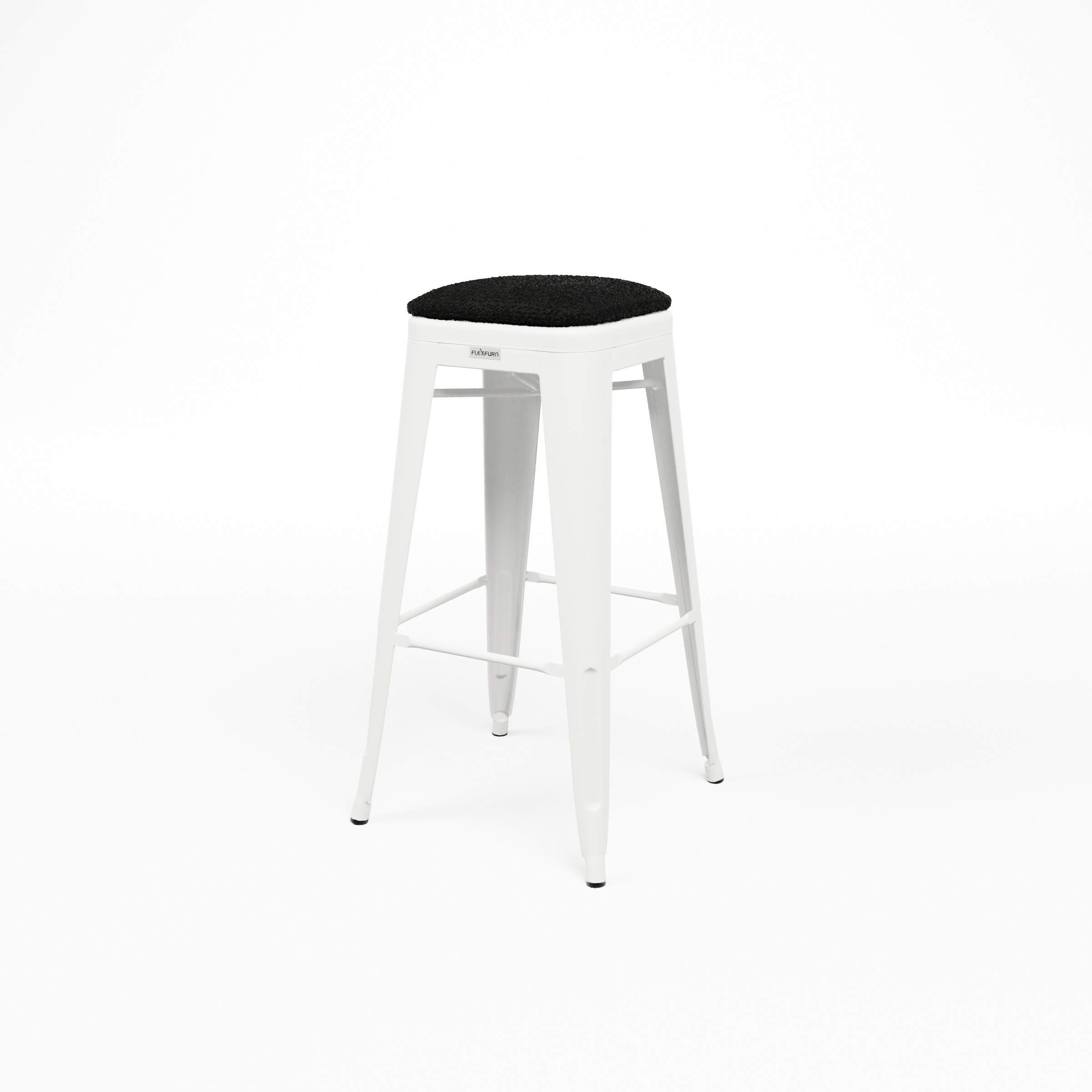 TOLIX_BARSTOOL_WHITE_TEDDY BLACK_Low view