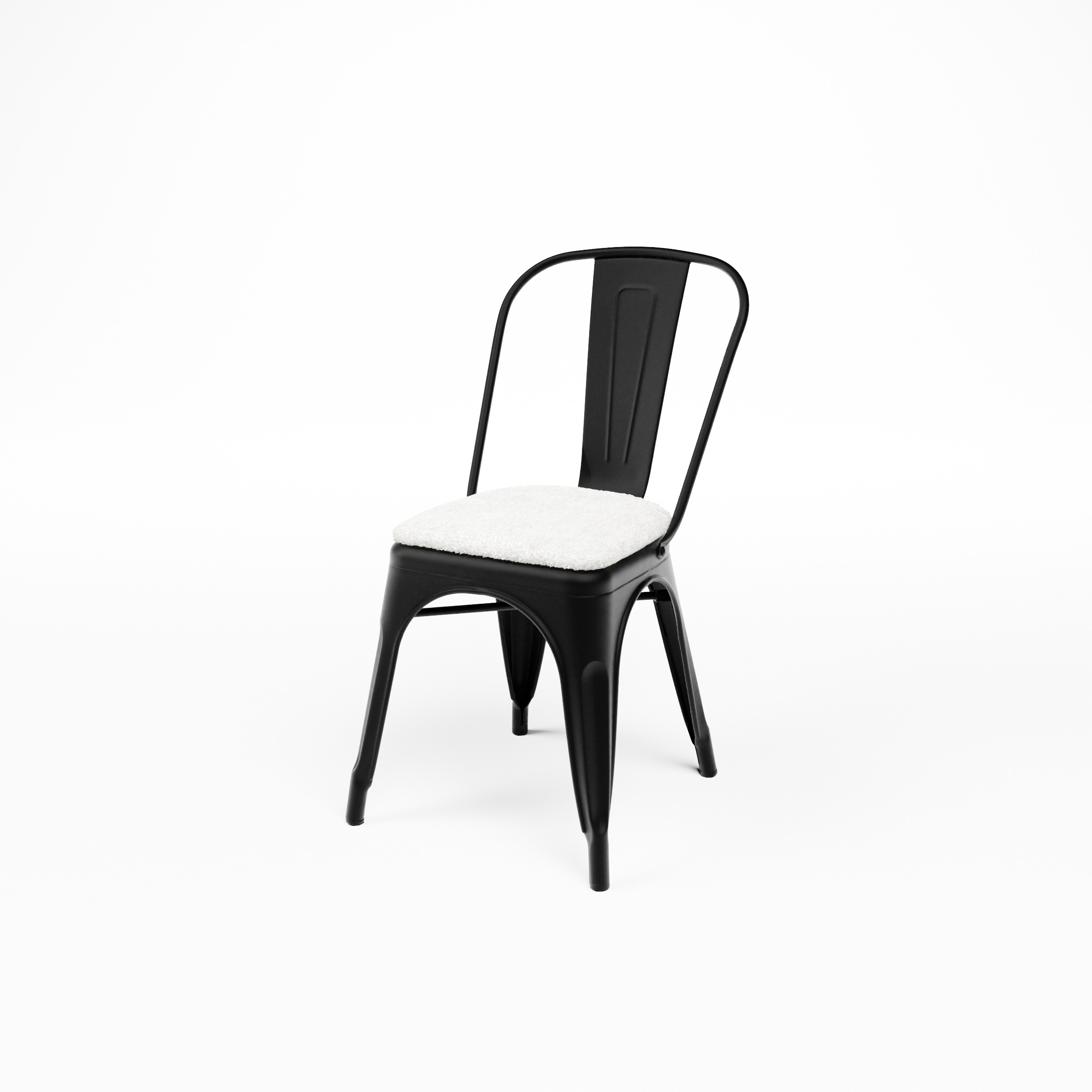 TOLIX_CHAIR_BLACK_TEDDY WHITE_Low view