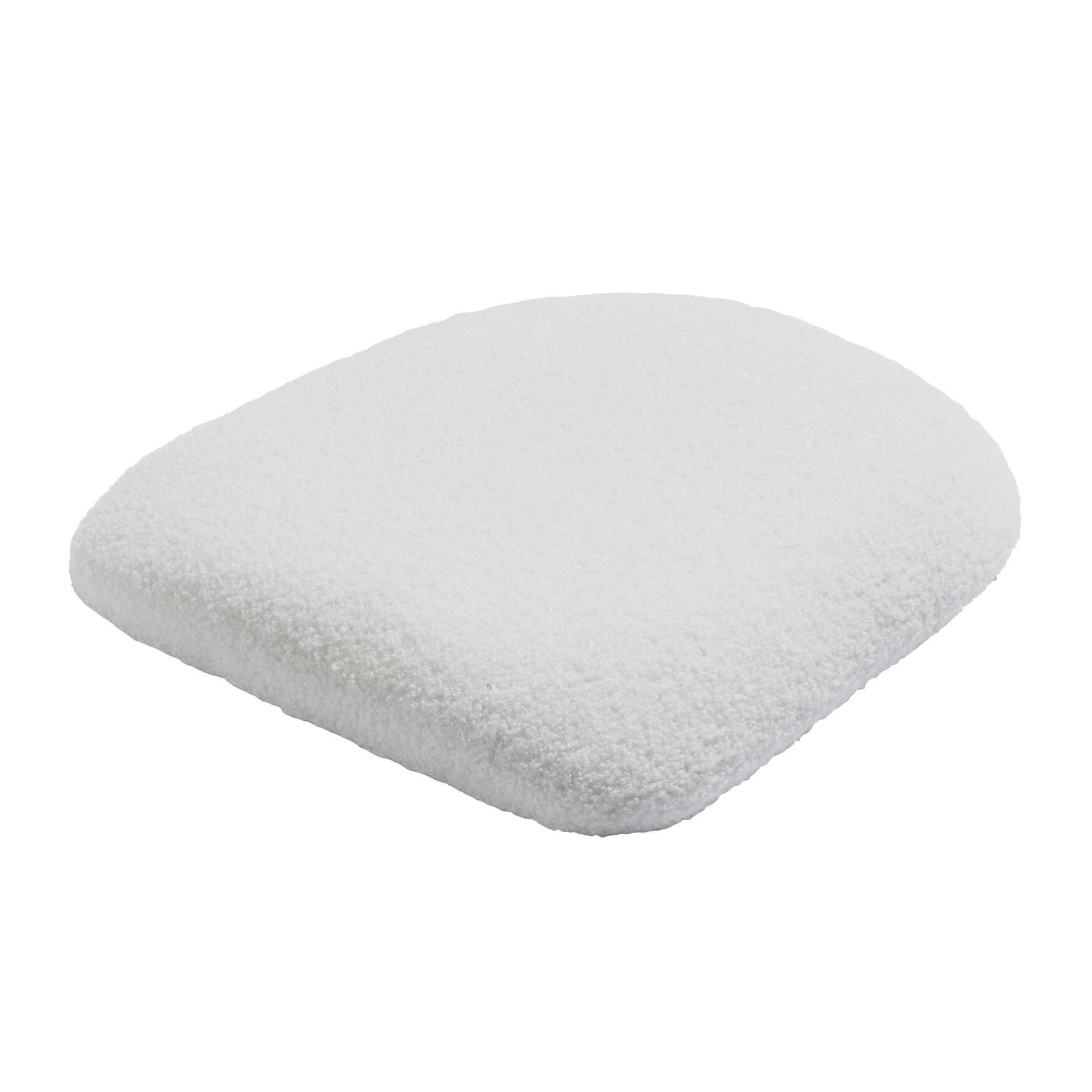 Tolix Style Chair Cushion - Teddy White